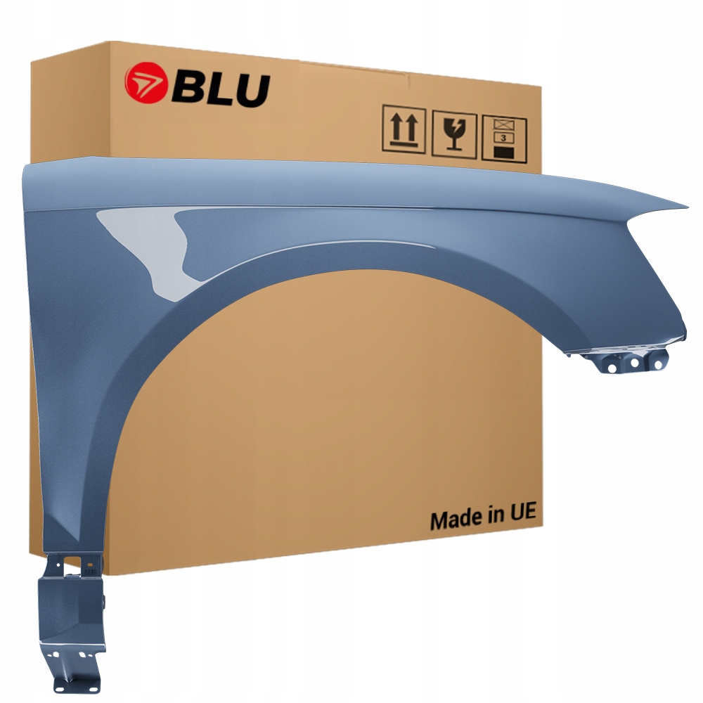 Blu Blatník Audi A3 8P Lift LX5X pravý 08-12 přední pozink SpharenBlau