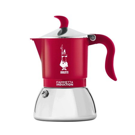 Bialetti Kávovar Fiametta Induction Candyland Červený 2 šálky
