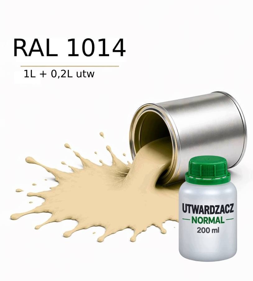 Valspar Ral 1014 Barva Dtm Základní Nátěr Polyuretanová 2K Polomat 1L Utw. 0