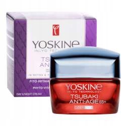 Yoskine Tsubaki krém proti stárnutí pleti 65+ den a noc 50 ml