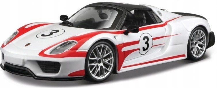 Porsche 918 Spyder Weissach #3 1:24 BBurago 28009