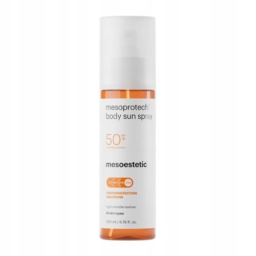 Mesoestetic Mesoprotech Body Sun Spray Spray do ciała Spf 50+