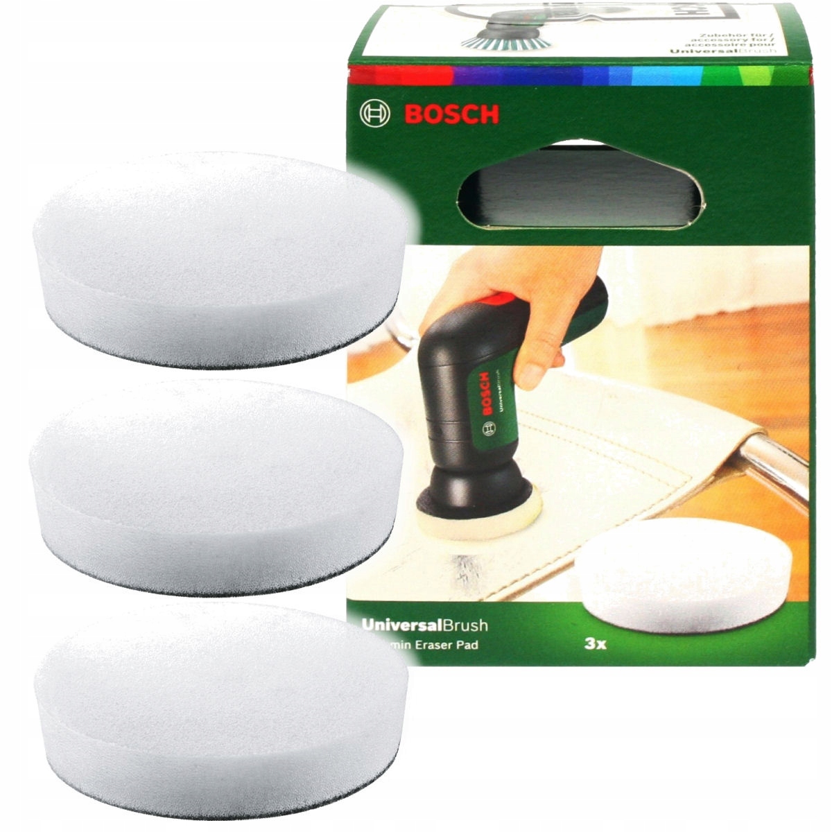 

Zestaw 3 padów melaminowych Universalbrush Bosch
