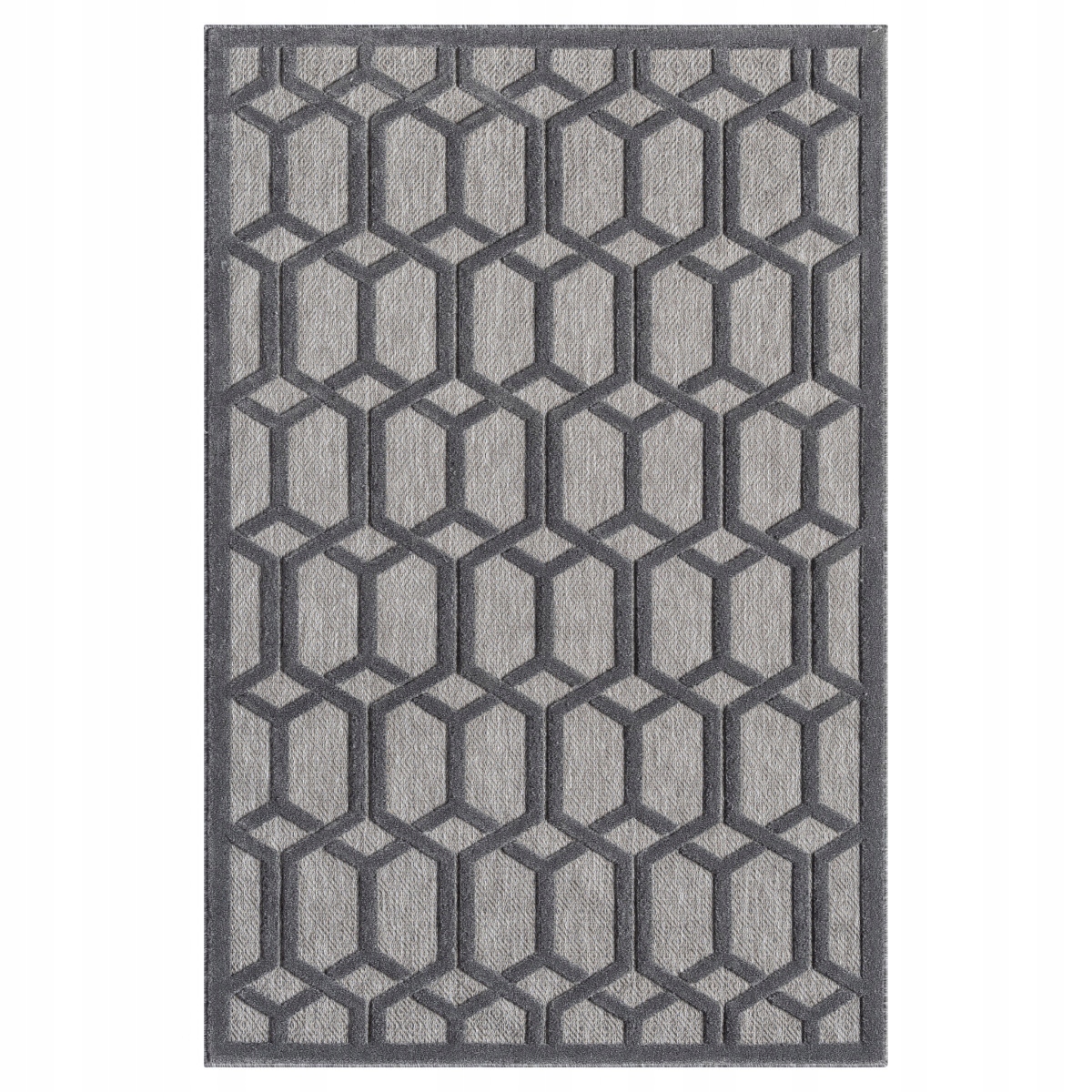 140x200 Kusový koberec Elara grau – na von aj na doma