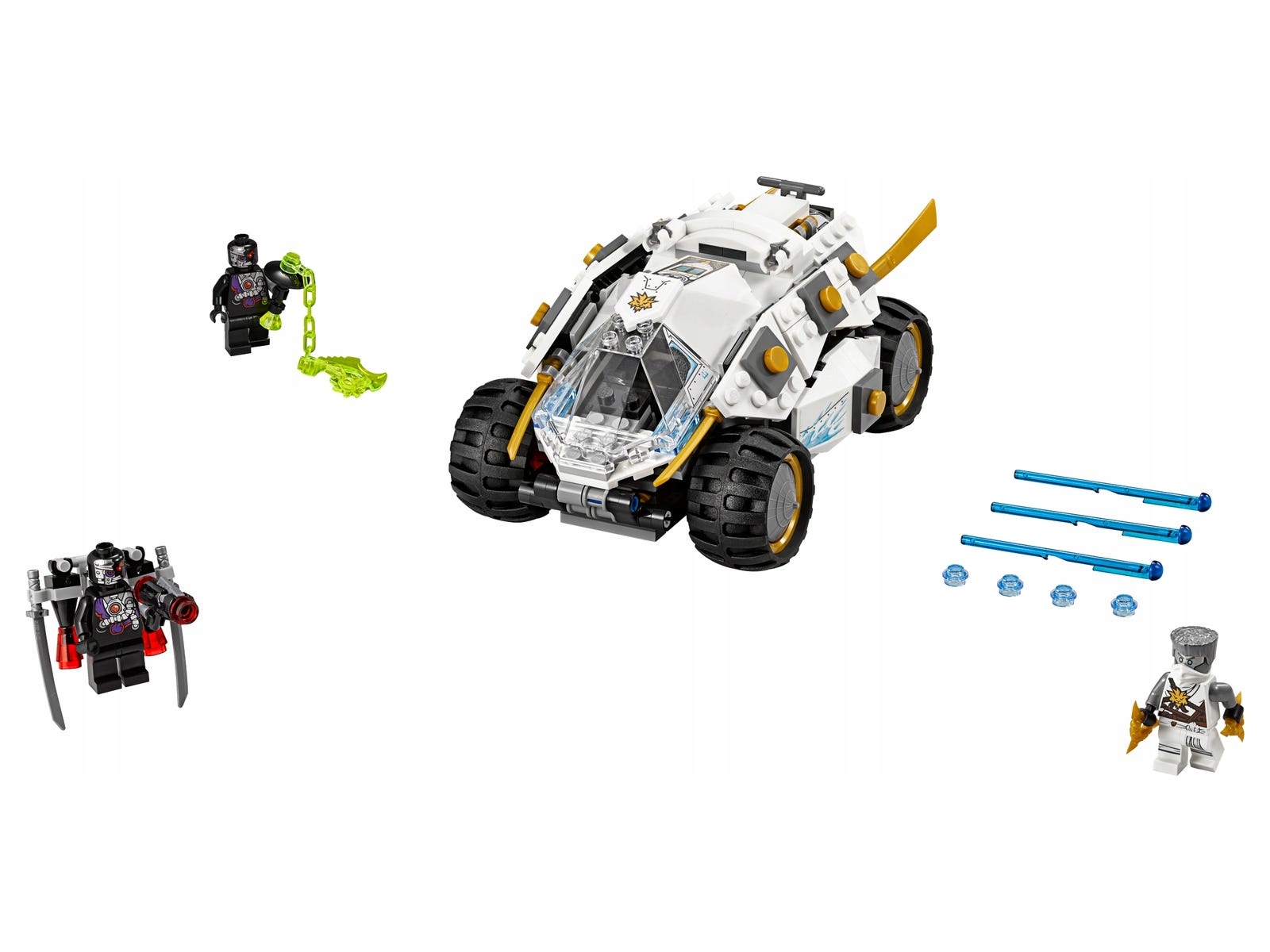 LEGO Ninjago - 70588 Samochód tytanowego ninja - Nowe Marka LEGO