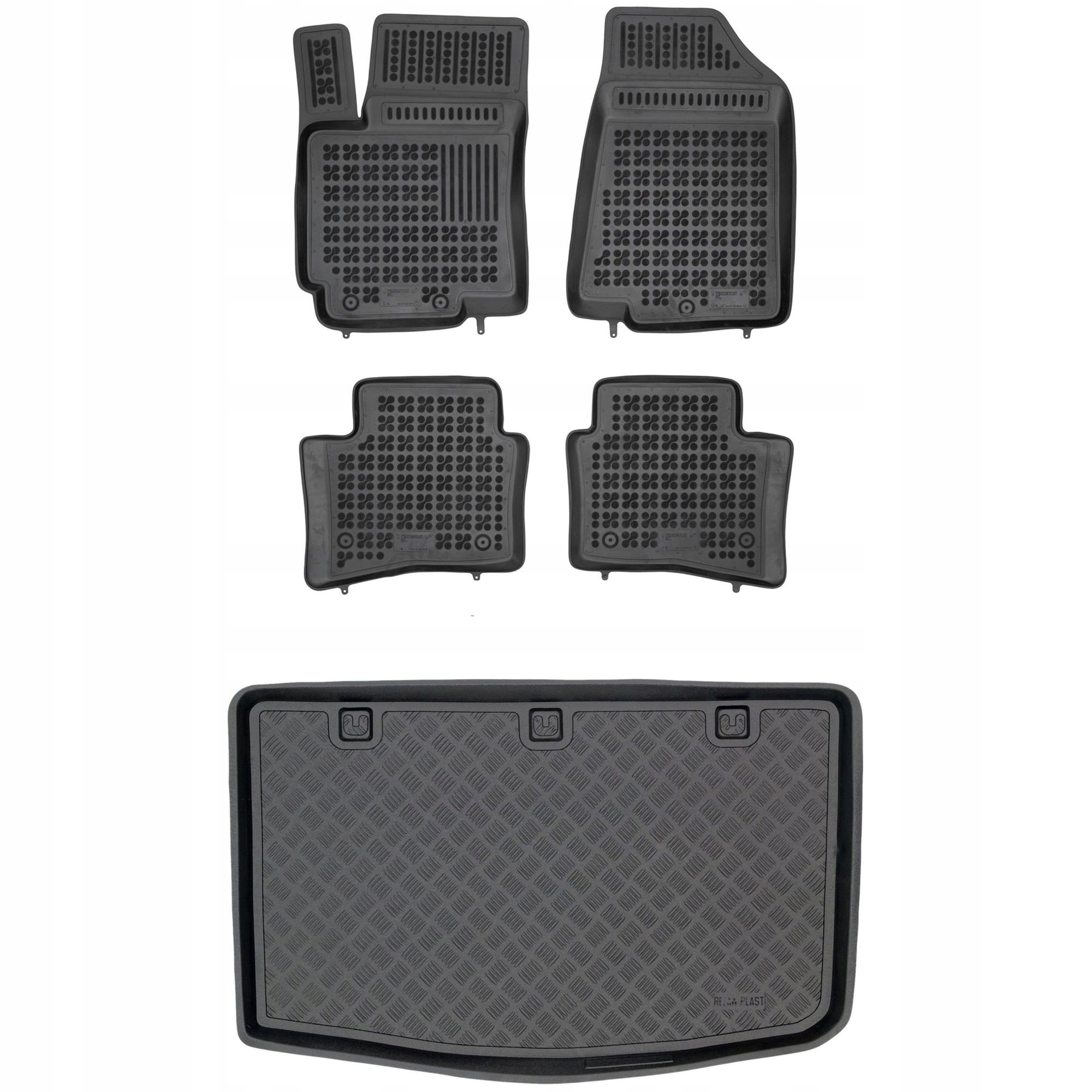 Sada kobercov a rohoží Kia Rio III 2011-2017 Hatchback