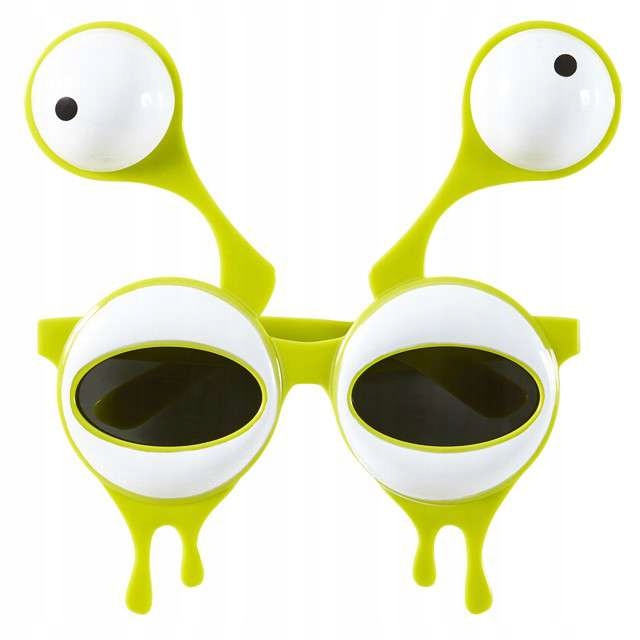 

zielone Okulary party Kosmity ufoludka Ufo alien