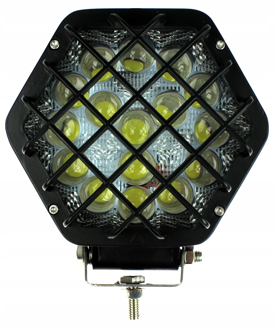 LAMPA ROBOCZA 16LED 48W 12/24V OSŁONA DALEKOSIĘŻNA