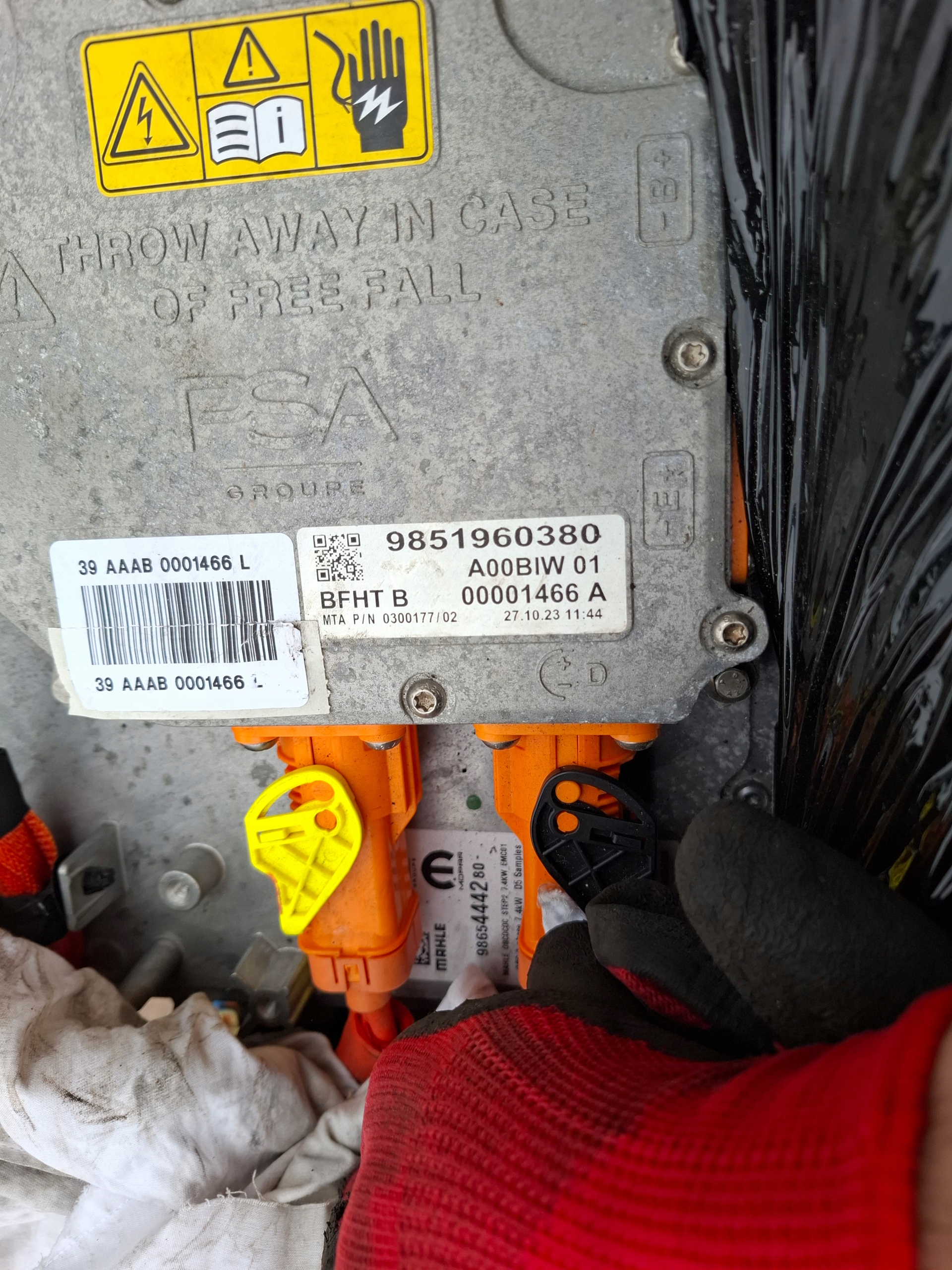 Citroen E-Berlingo IV engine electrical MODULY PSA ZK02 9867116480 new