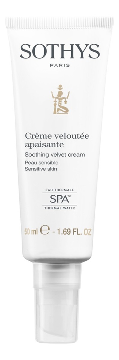 Sothys Soothing Velvet Cream Łagodzący Krem Do Twarzy