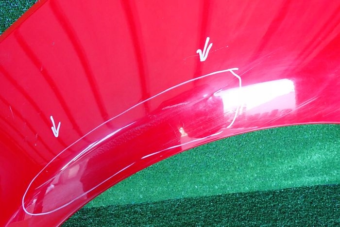 OPEL ASTRA IV J fender left front front