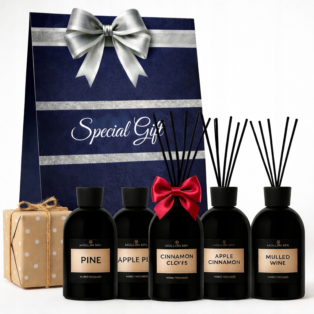 Elegantní sada dárkových košů Vůně Do Domácnosti difuzéry tyčinky Dárek
