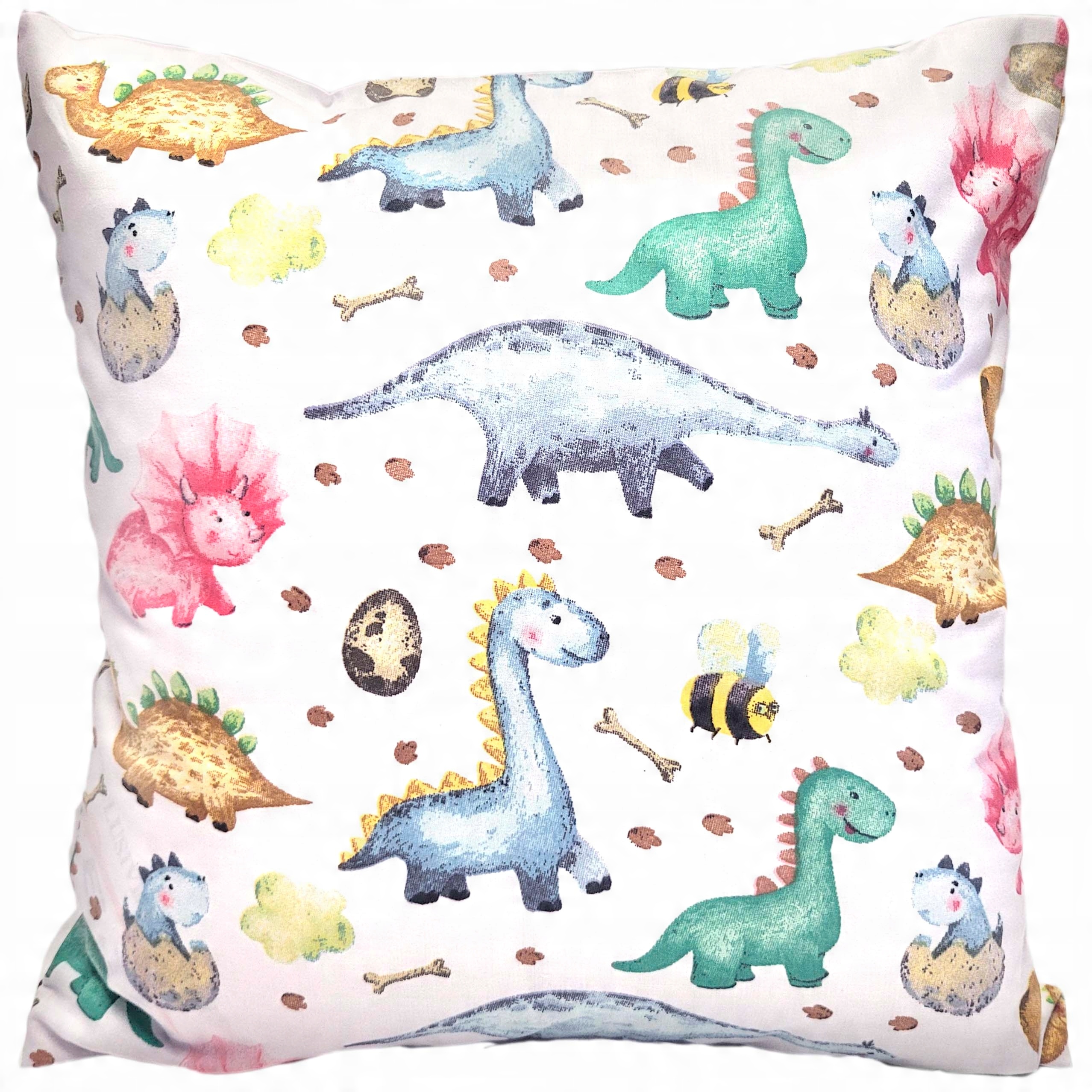 

Poszewka na jaśka poduszkę 45x45 Dinozaury
