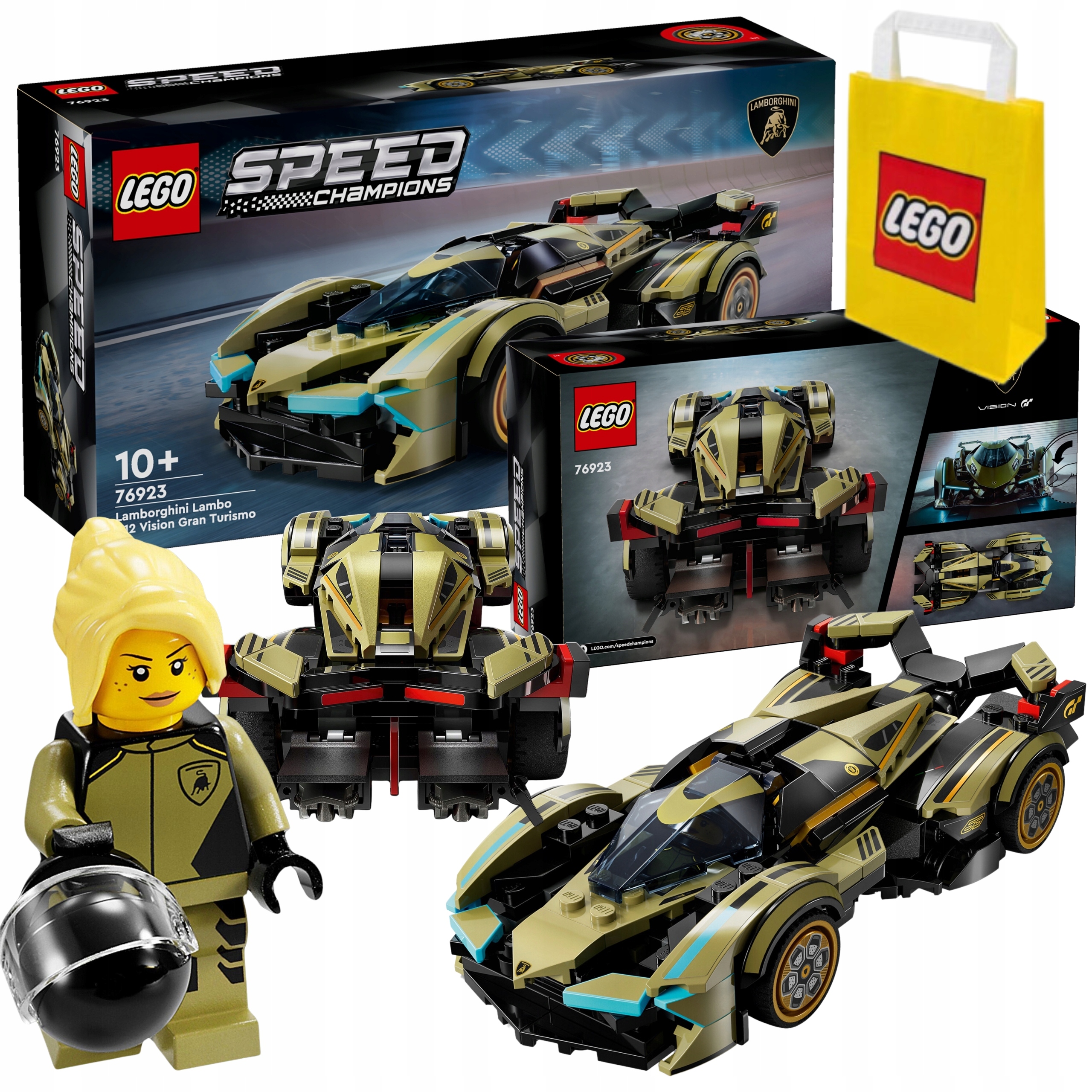 Lego Speed Champions 76923 Luxusní Lamborghini Lambo V12 Vision Gt Auto