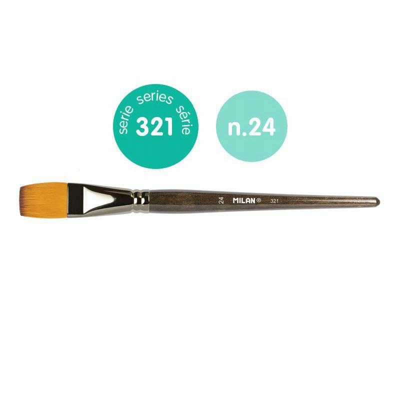 Štětec syntetický plochý č. 24 série 321 Milan