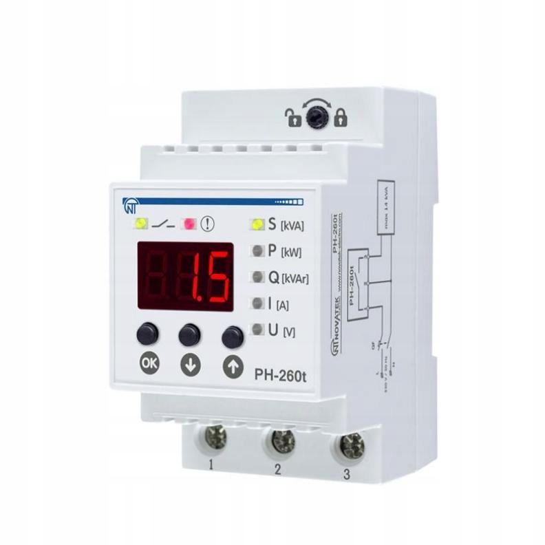 Relé napětí PH-260t Novatek Electro