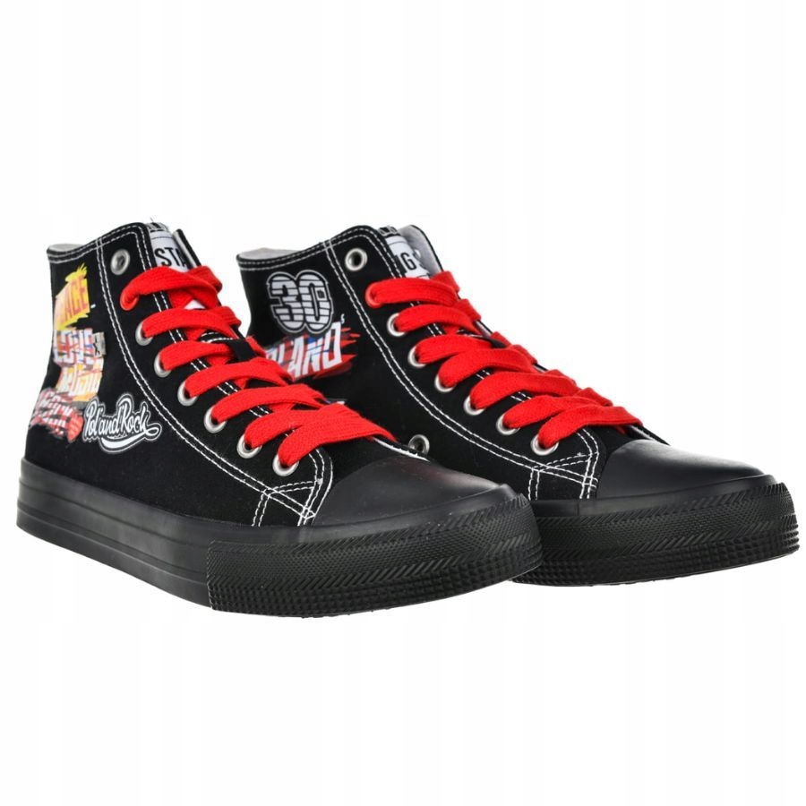 BUTY MĘSKIE TRAMPKI LIMITOWANA KOLEKCJA Big Star x Pol’and’Rock Festival Model OO174801