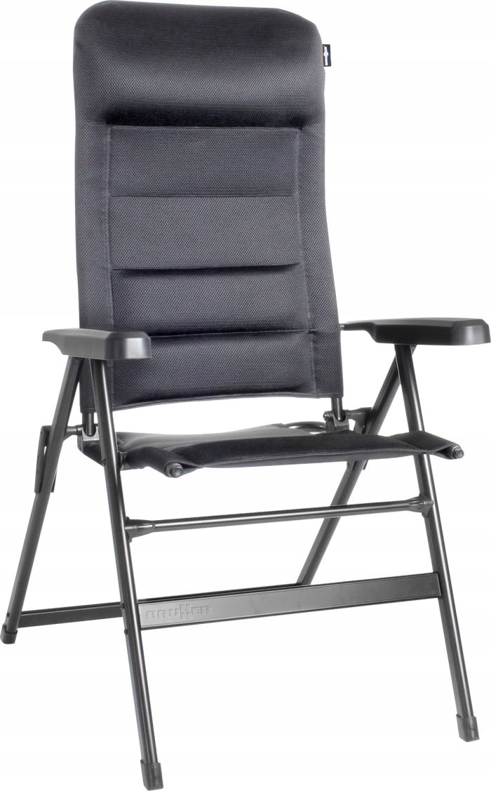 Krzesło turystyczne Aravel 3D Large Black Brunner