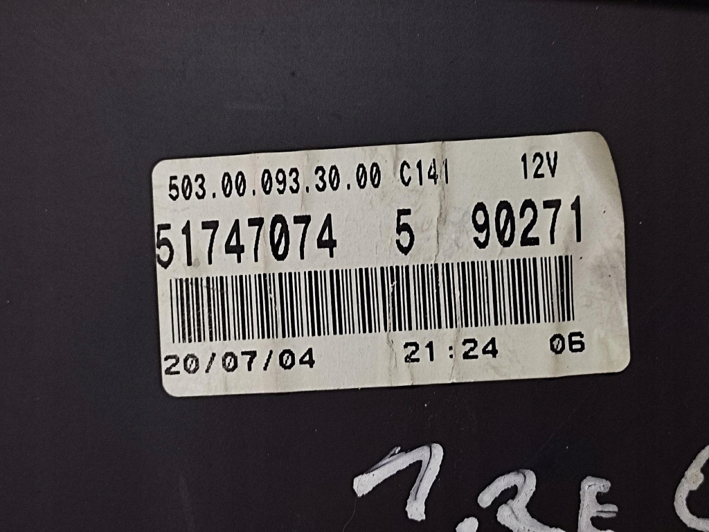 FIAT DOBLO 1.2 dials dials 51747074