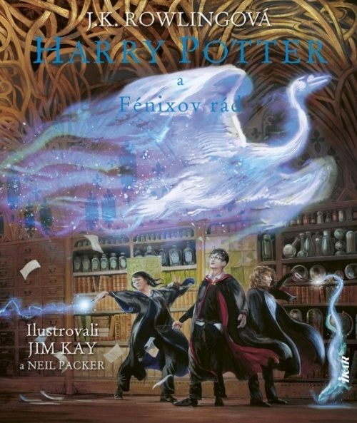 Harry Potter 5 A Fénixov rád – Ilustrovaná edícia - J. K. Rowlingová, Jim