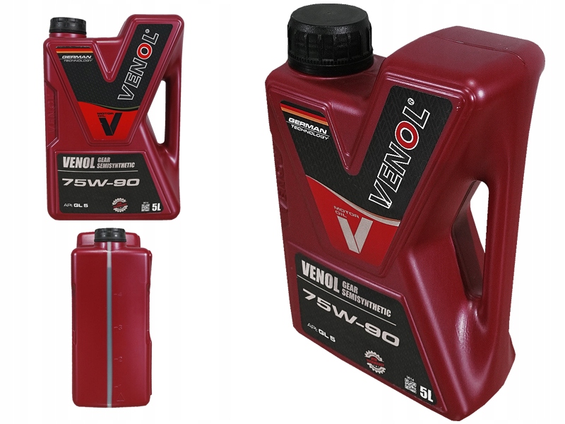 

Olej Przekładniowy Venol Gear GL-5 75W90 5L