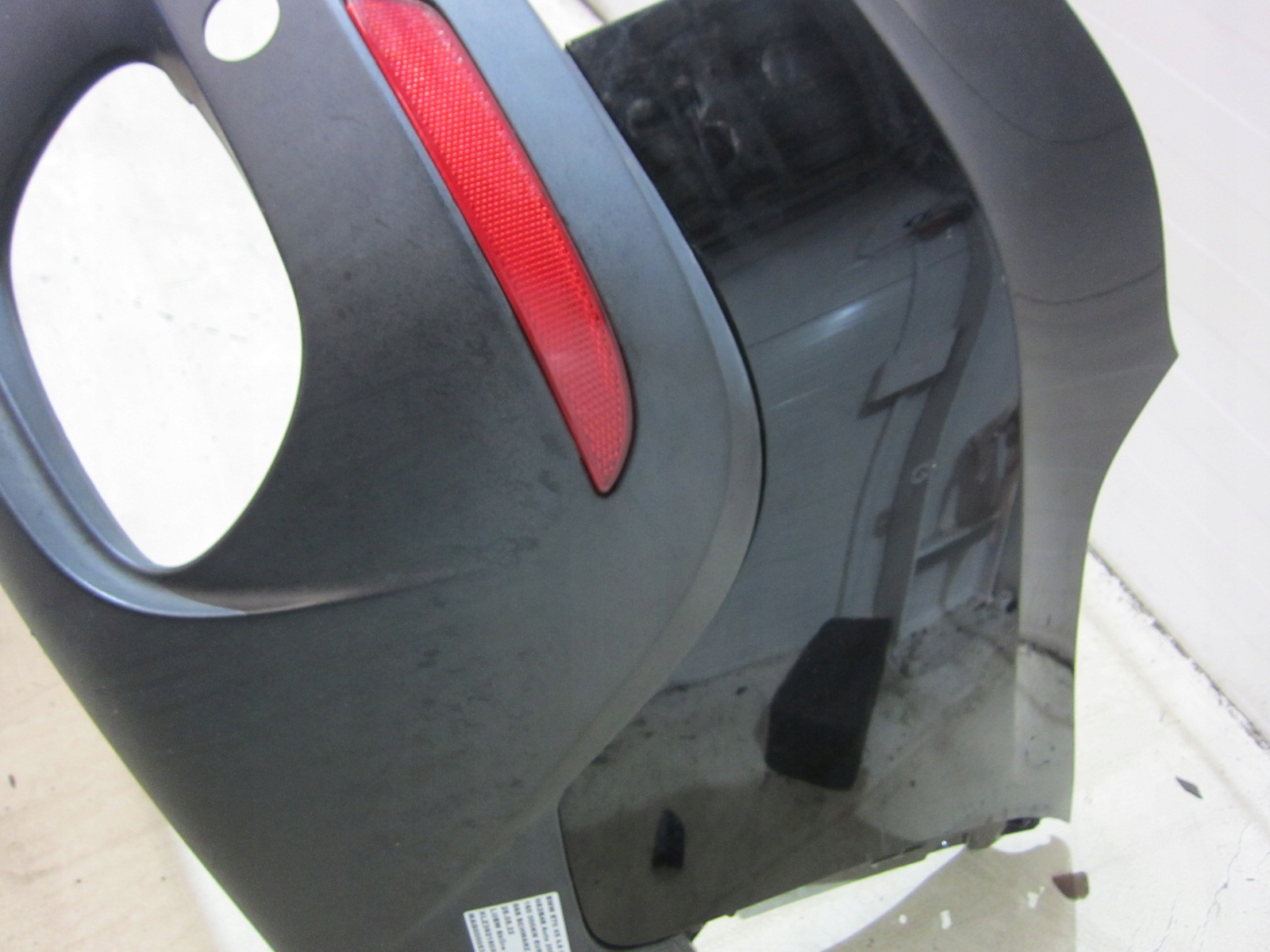 BMW E70 4.8 bumper rear rear part 668 SCHWARZ 2