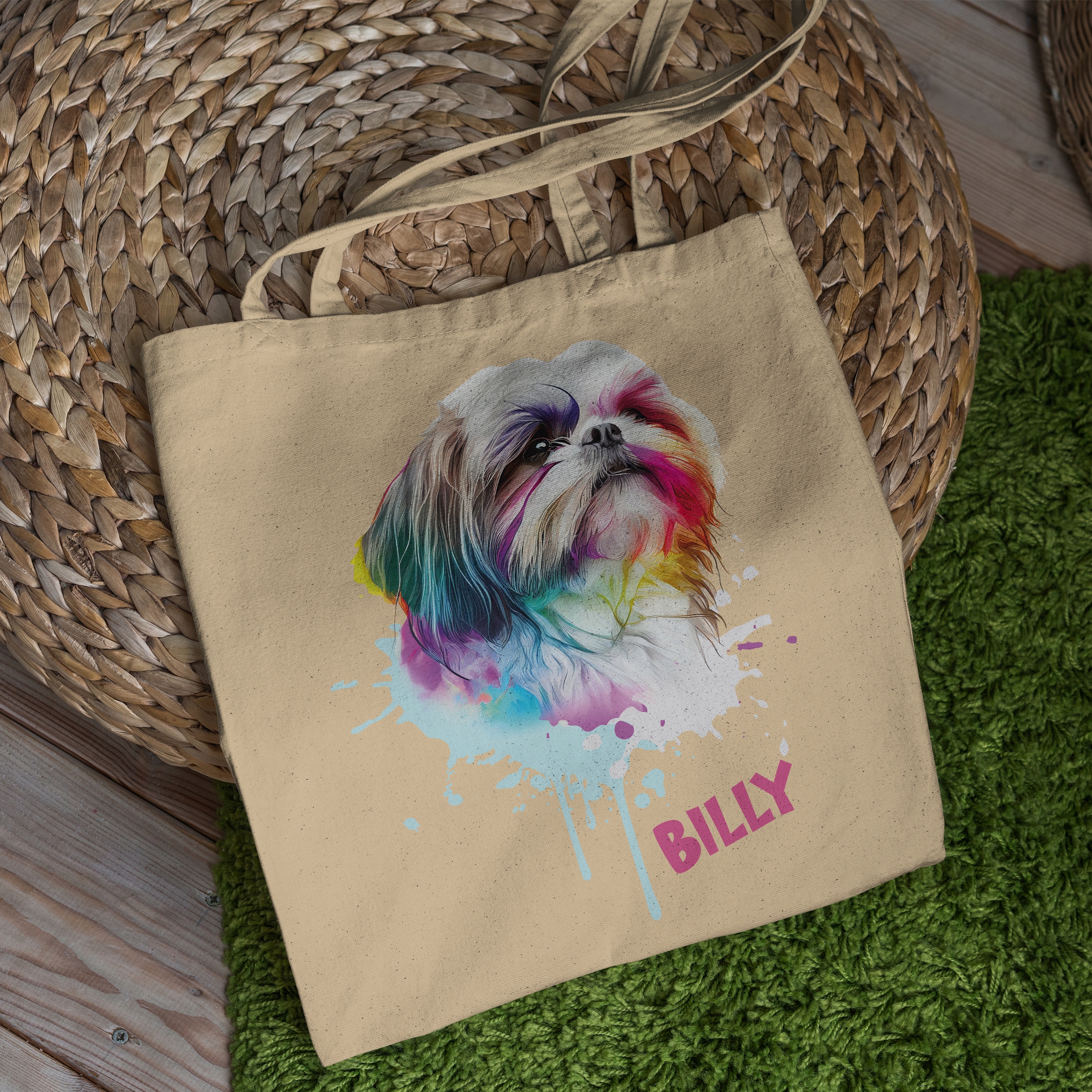 TORBA PIES SHITS ZU PERSONALIZACJA IMIE PREZENT Rodzaj torba