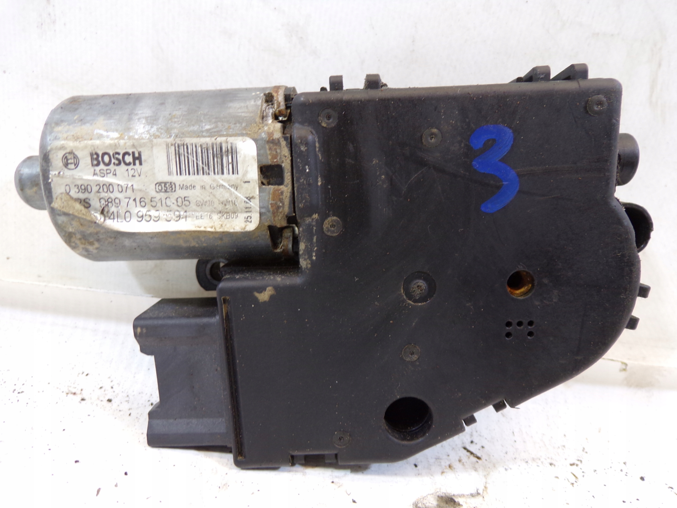 Motor Motor Schiebedach PANORAMY AUDI Q7 4L 4L0959591