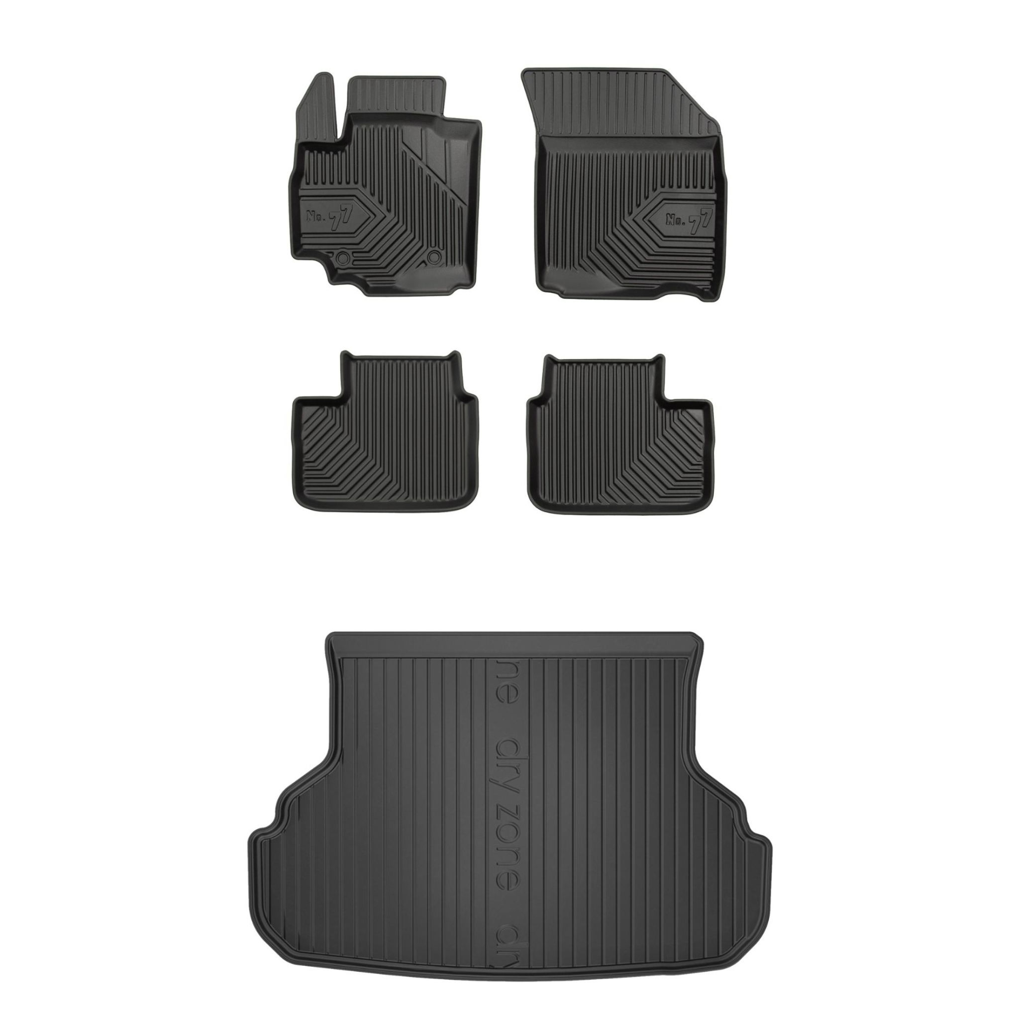 Sada gumových koberců a rohoží pro Suzuki SX4 06-14