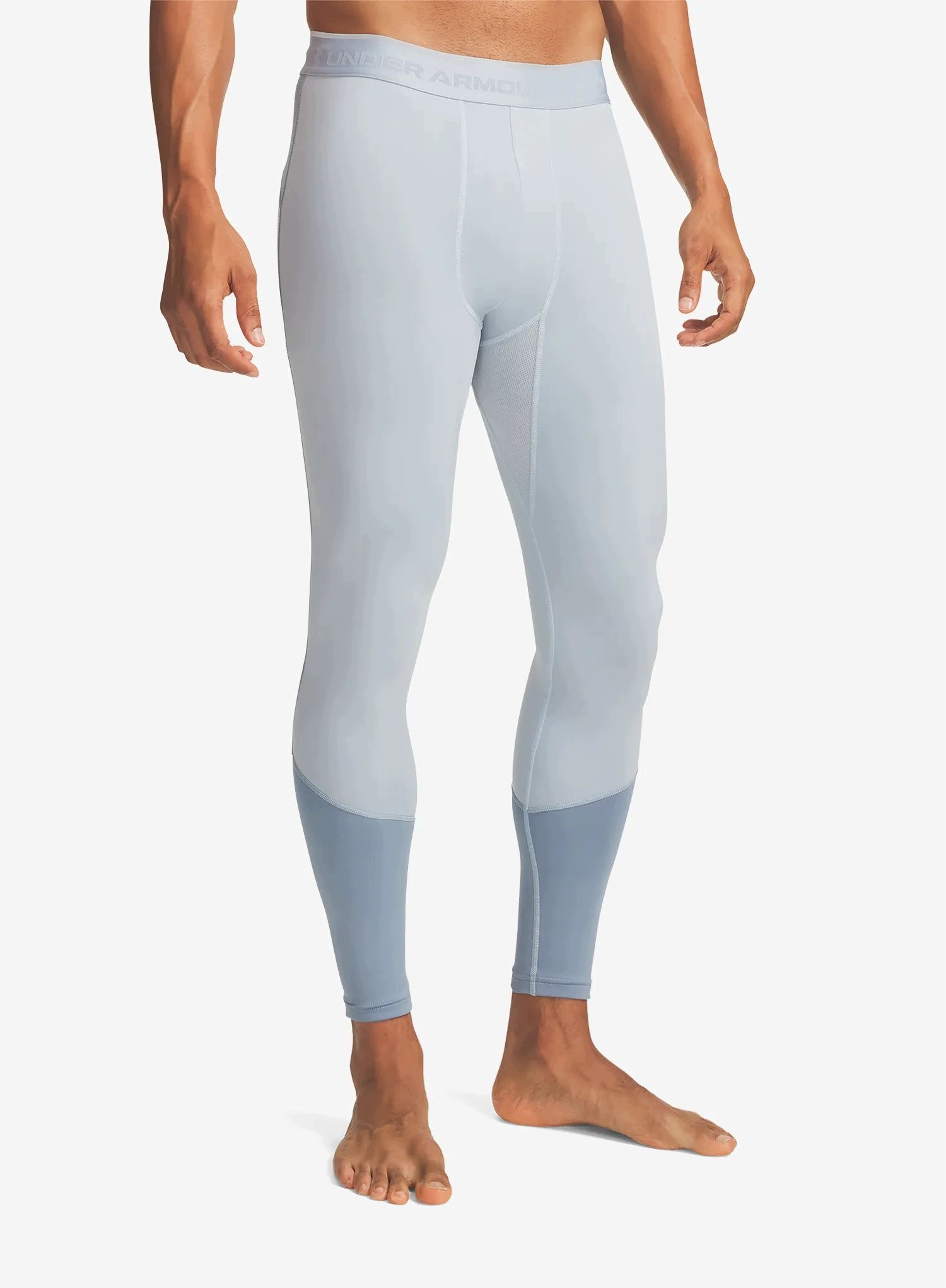 Getry termiczne Under Armour Coldgear Elite Leggings blue fog/b. wind M