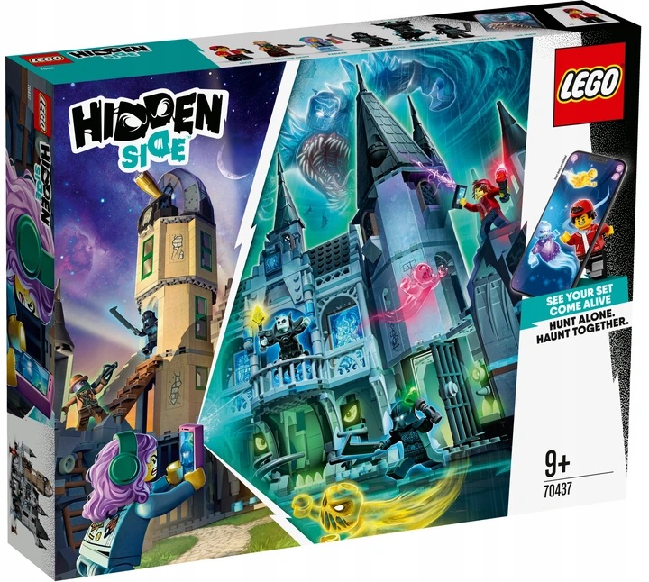Lego 70437 Hidden Side Mystery Castle Nový set Unikát Strašidelný hrad