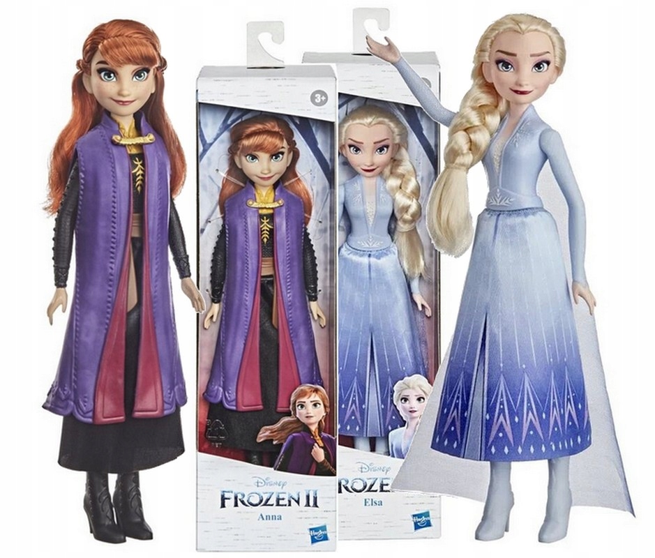 

Frozen Lalka Księżniczka Elsa Anna zestaw 2lalek