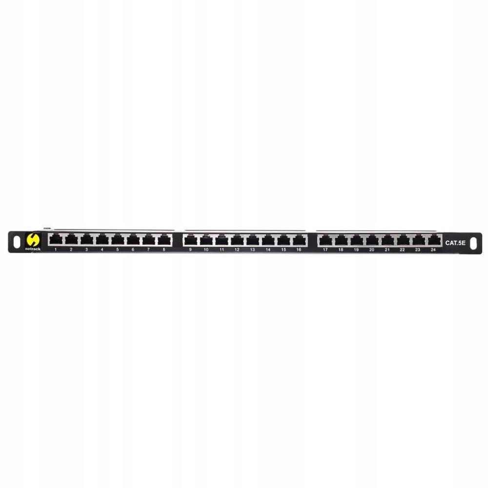Patch panel 24 porty Netrack 19 