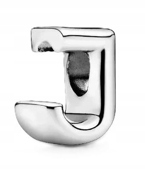 Přívěsek Pandora 797464 Abeceda Písmeno J Stříbrný, Originální