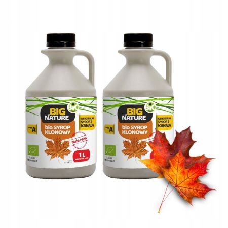 Syrop klonowy bio 1l - BIG NATURE — 6