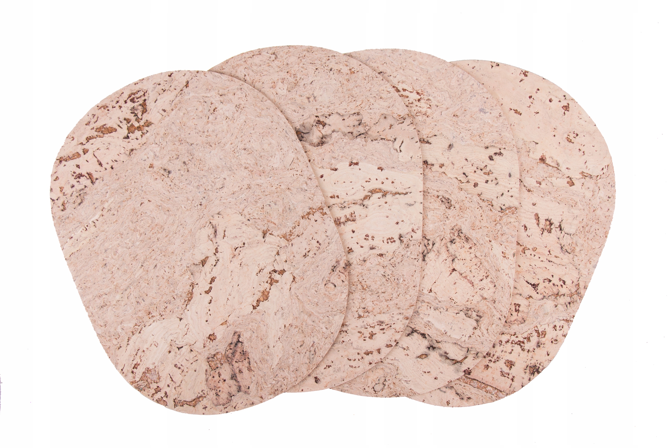 

Podkładki korkowe,ochronne maxi cream na stół-4szt
