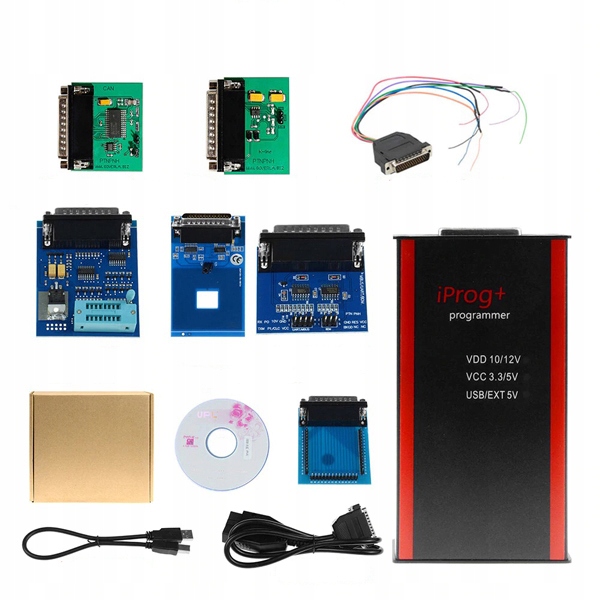IPROG+ PROGRAMATOR KLUCZY PODUSZKI LICZNIK KM IMMO