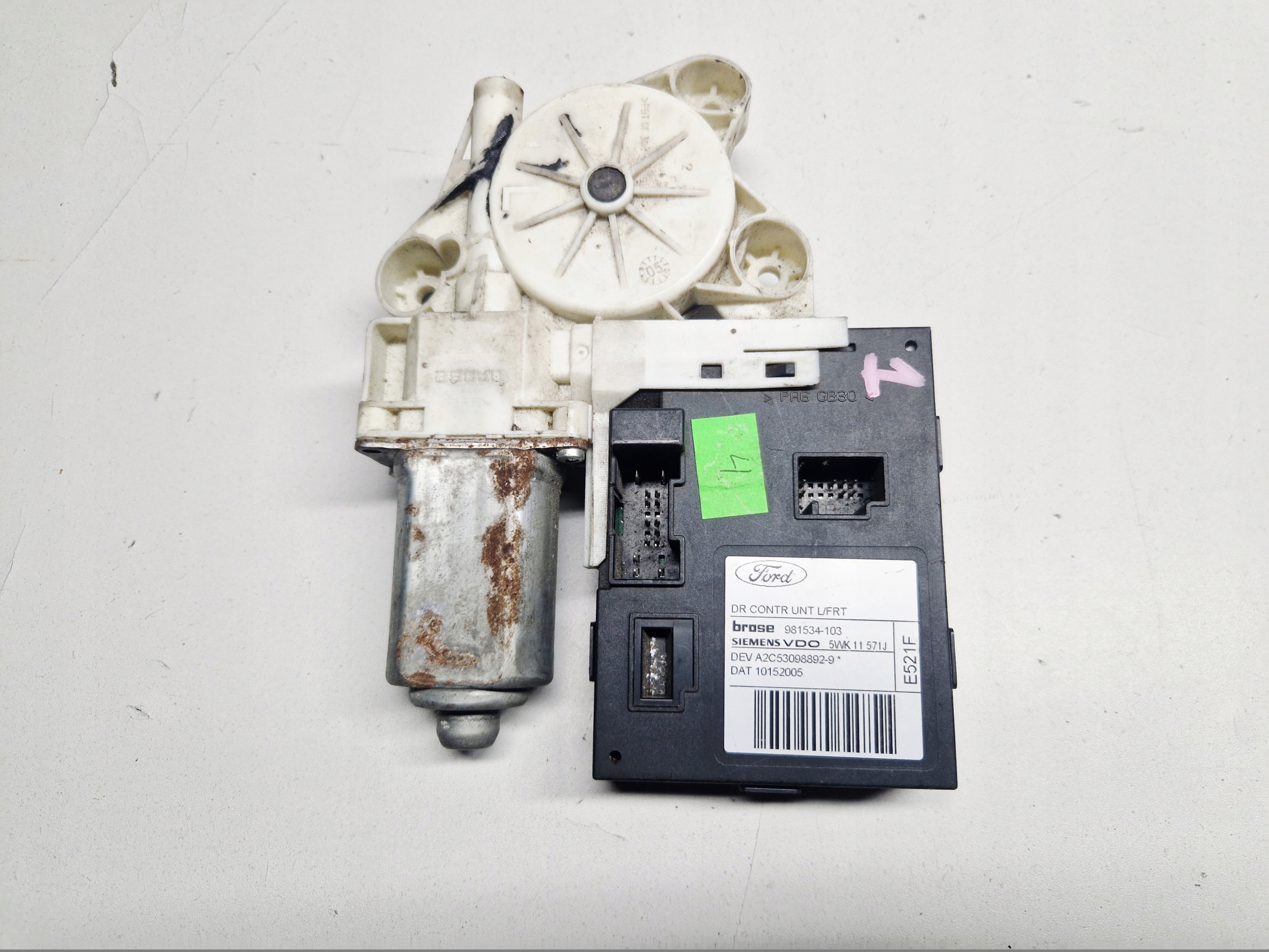FORD FOCUS MK2 3D mini motor windows left front