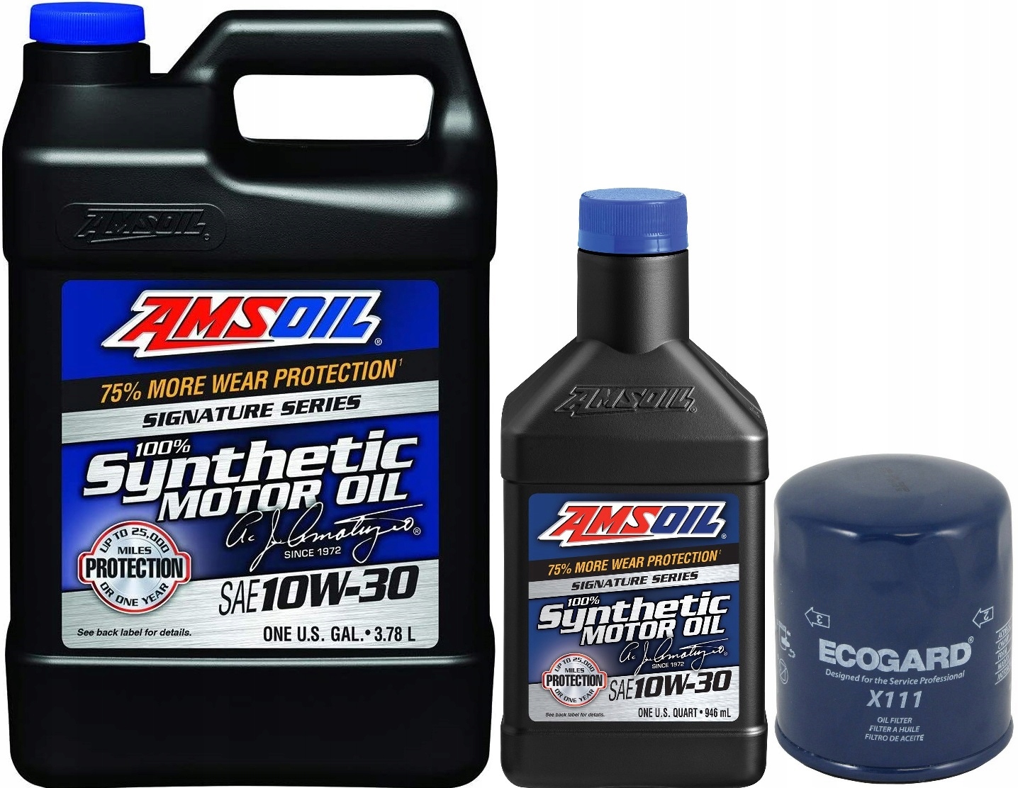 AMSOIL 10W30 + FILTR CHEVROLET IMPALA 3,8 00-05