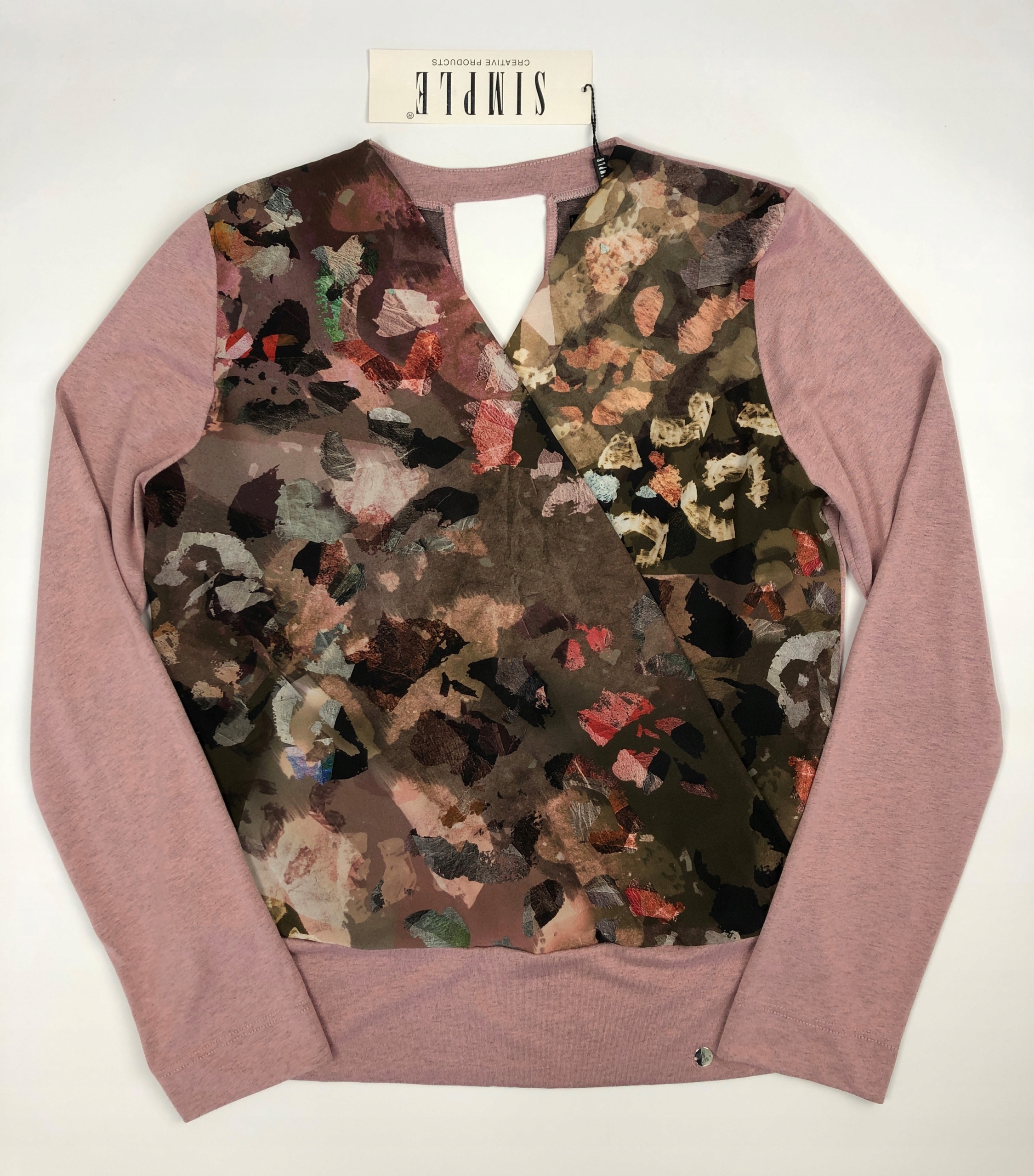 Bluzka kopertowa / SIMPLE / XL/42