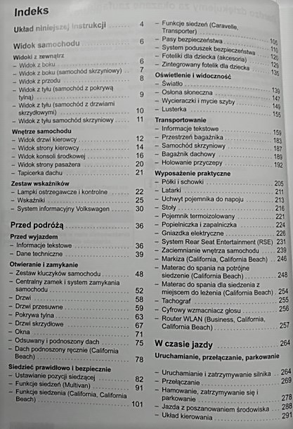 VW T5 FL Transporter California Busines instrukcja Marka Volkswagen