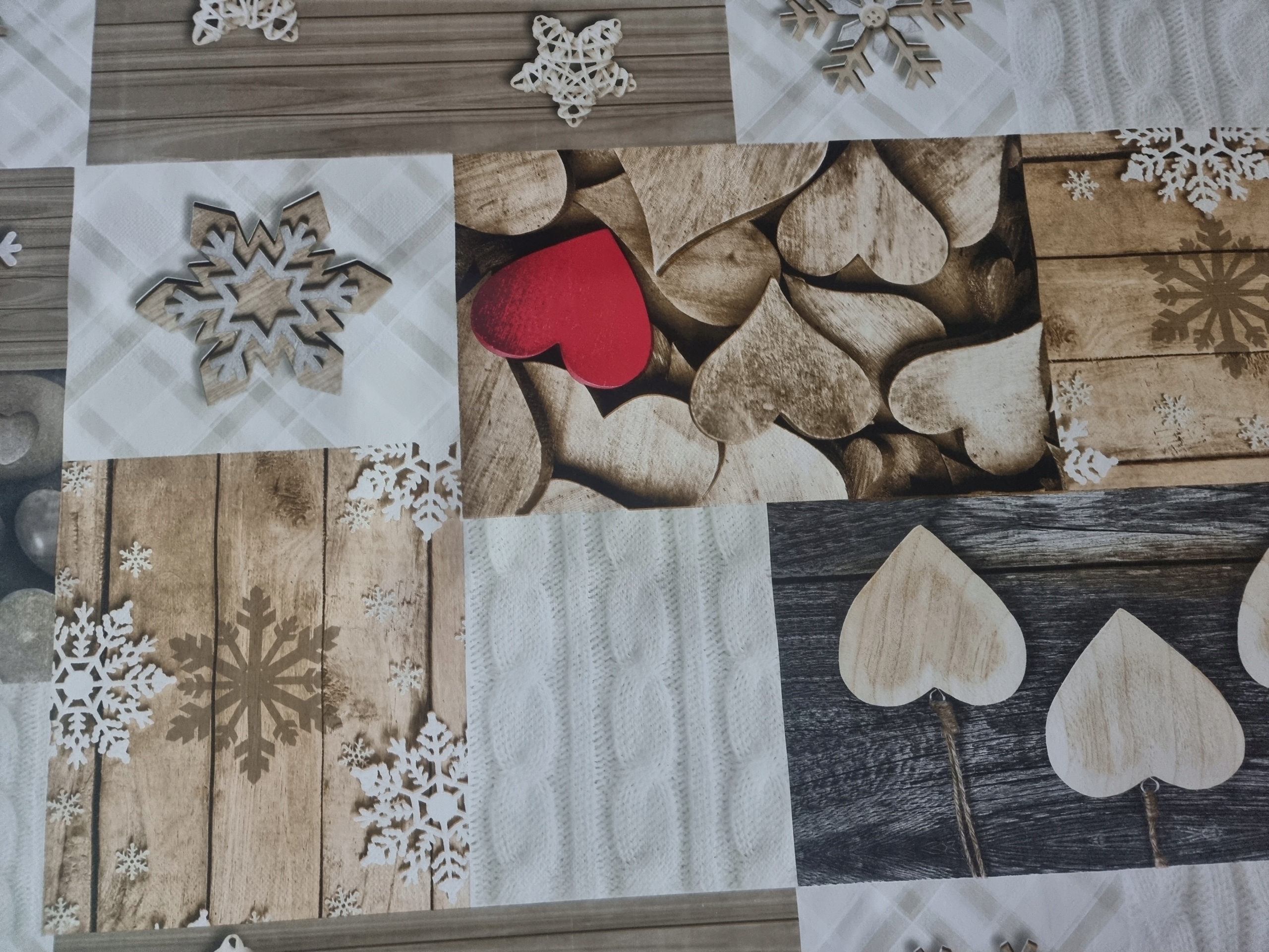 CERATA OBRUS NA WYMIAR METRY SERCA ŚNIEŻYNKI Marka inna