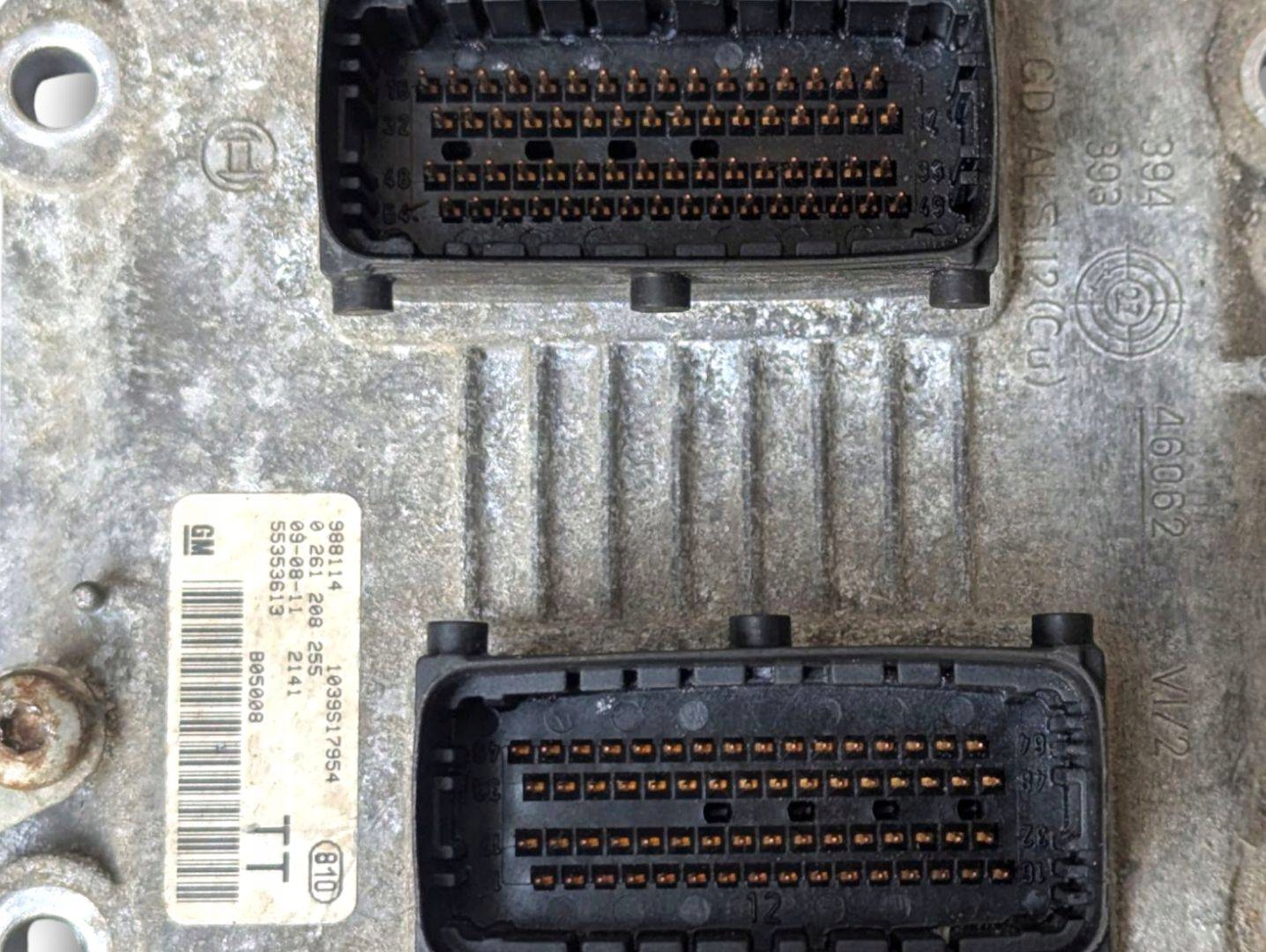 Montaggio startowy Opel Meriva A facelift 2009 55353613
