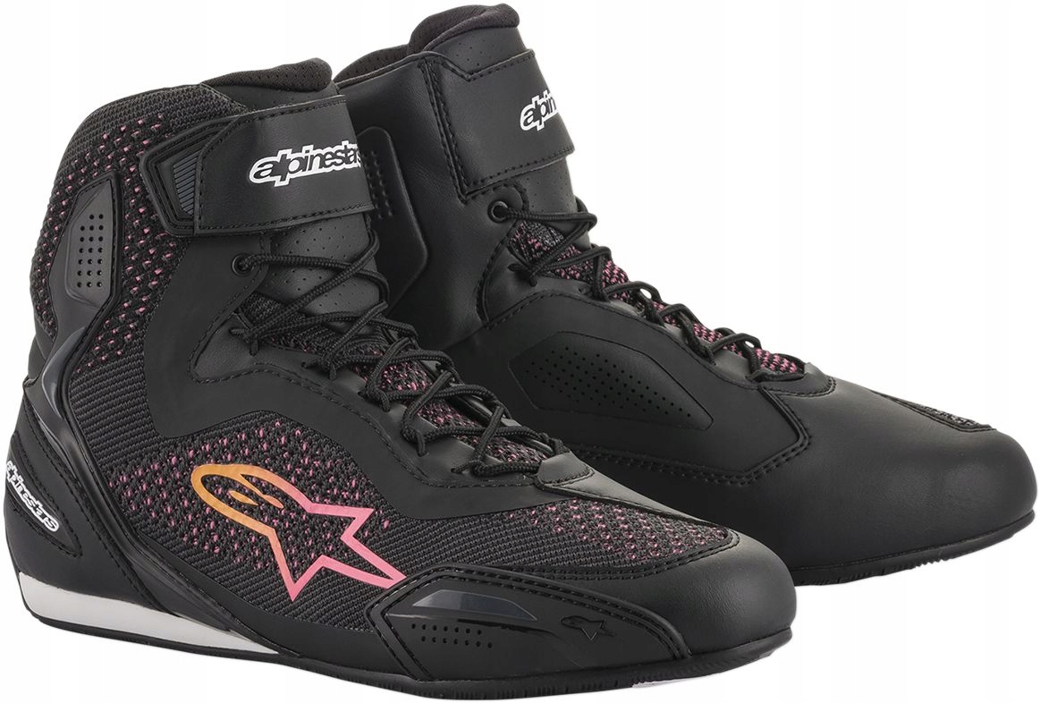 Dámske Motocyklové Topánky Alpinestars Faster 3 Rideknit Black 42 (9.5)