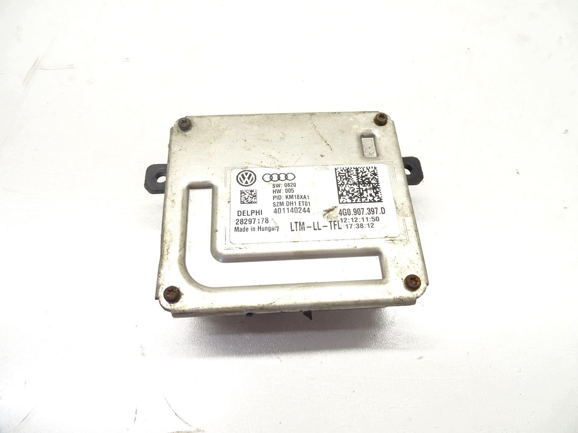 modulo Centralina luci fanali XENON LED AUDI A6 C7 4G 4G0907397D