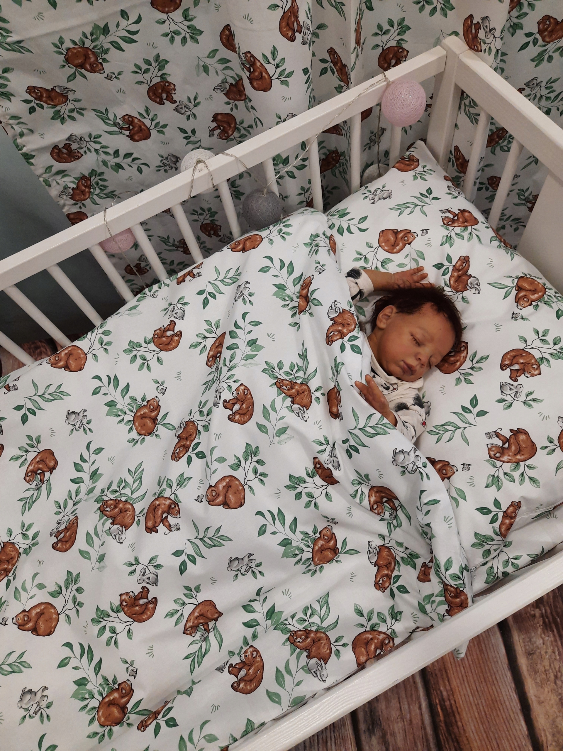 Poszewka na kołdrę 135x100 MIŚ MYSZKA Materiał bawełna