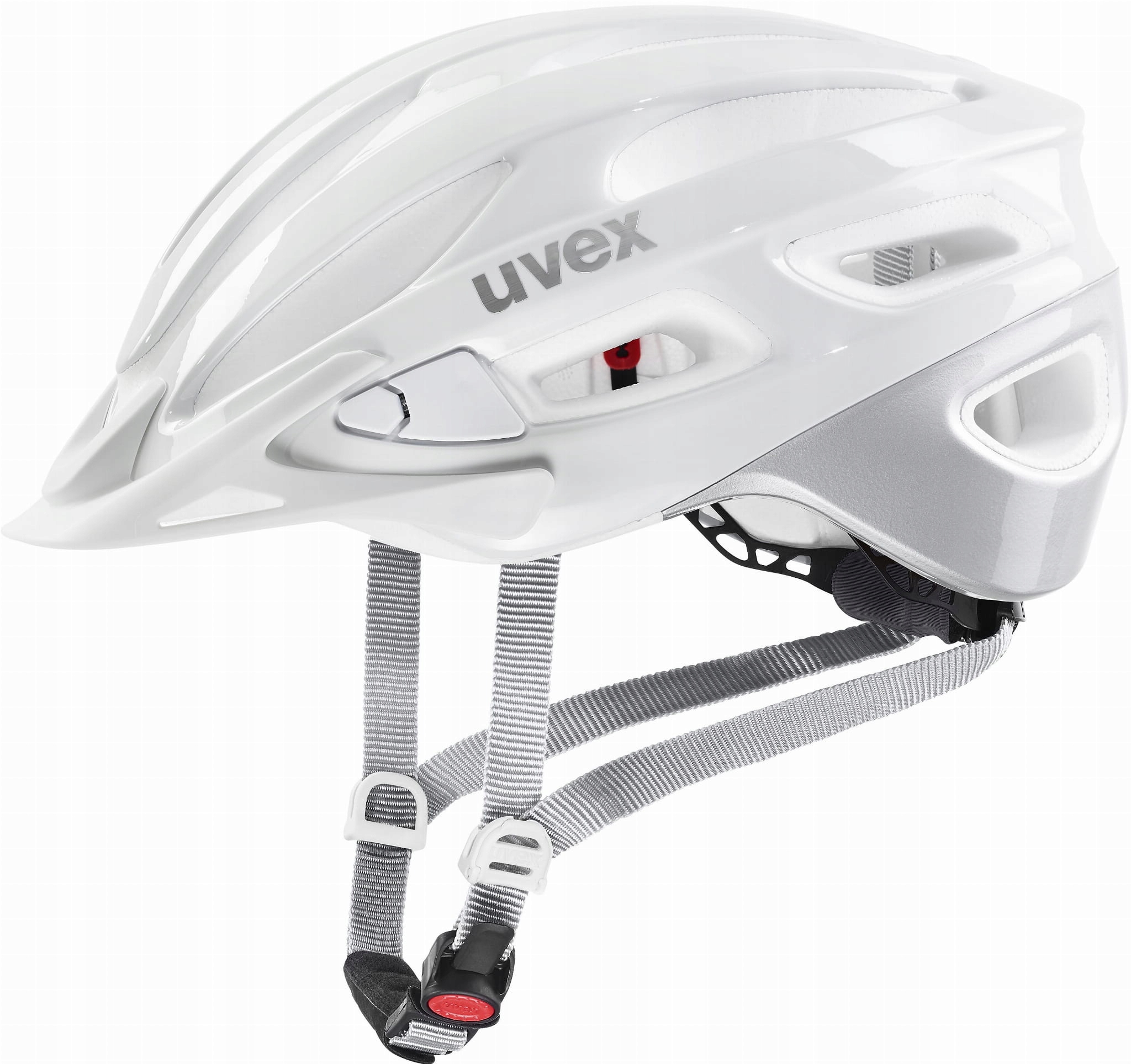 Cyklistická přilba Uvex True White Silver S 52-55 cm