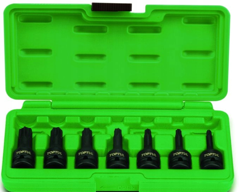 Sada Nástrčiek Torx 1/2" 7Ks Toptul