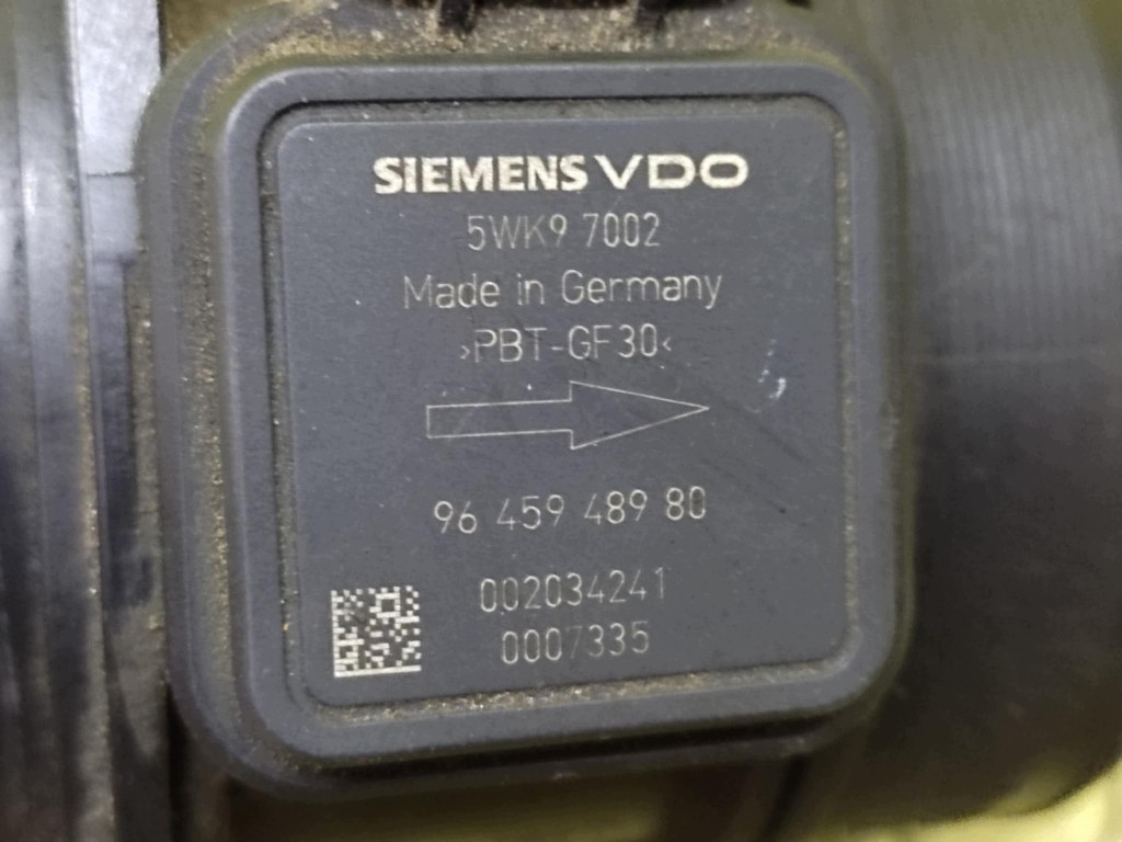 CITROEN C8 2.0 HDI flow meter 9645948980