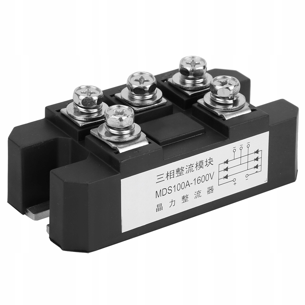 

3-fazowy mostek prostowniczy MDS-100A 1600V
